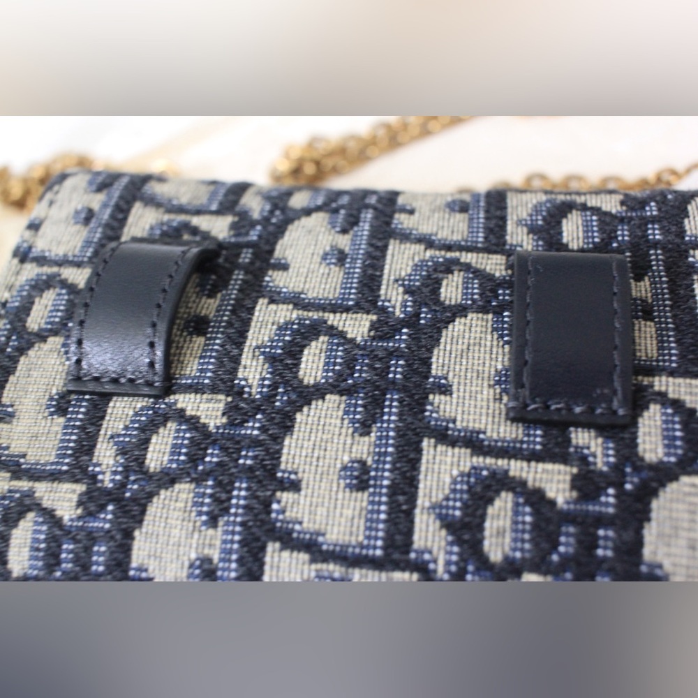 Dior Women’s SLG Mini Nano Saddle Pouch Canvas-BRAND NEW - Picture 8 of 11